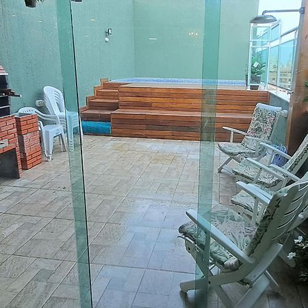 Cobertura Com Piscina - Praia Da Enseada Guarujá Exteriör bild