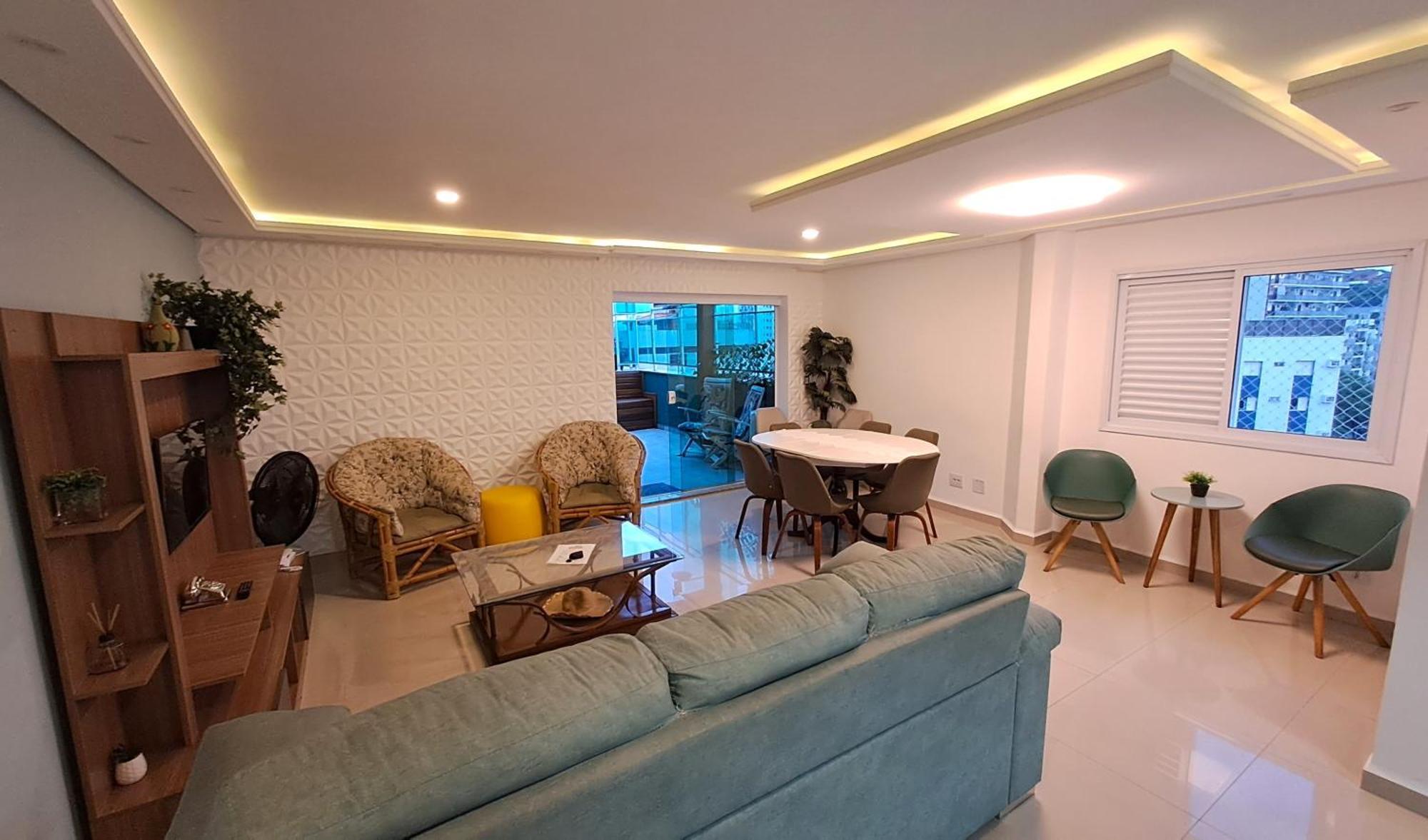 Cobertura Com Piscina - Praia Da Enseada Guarujá Exteriör bild