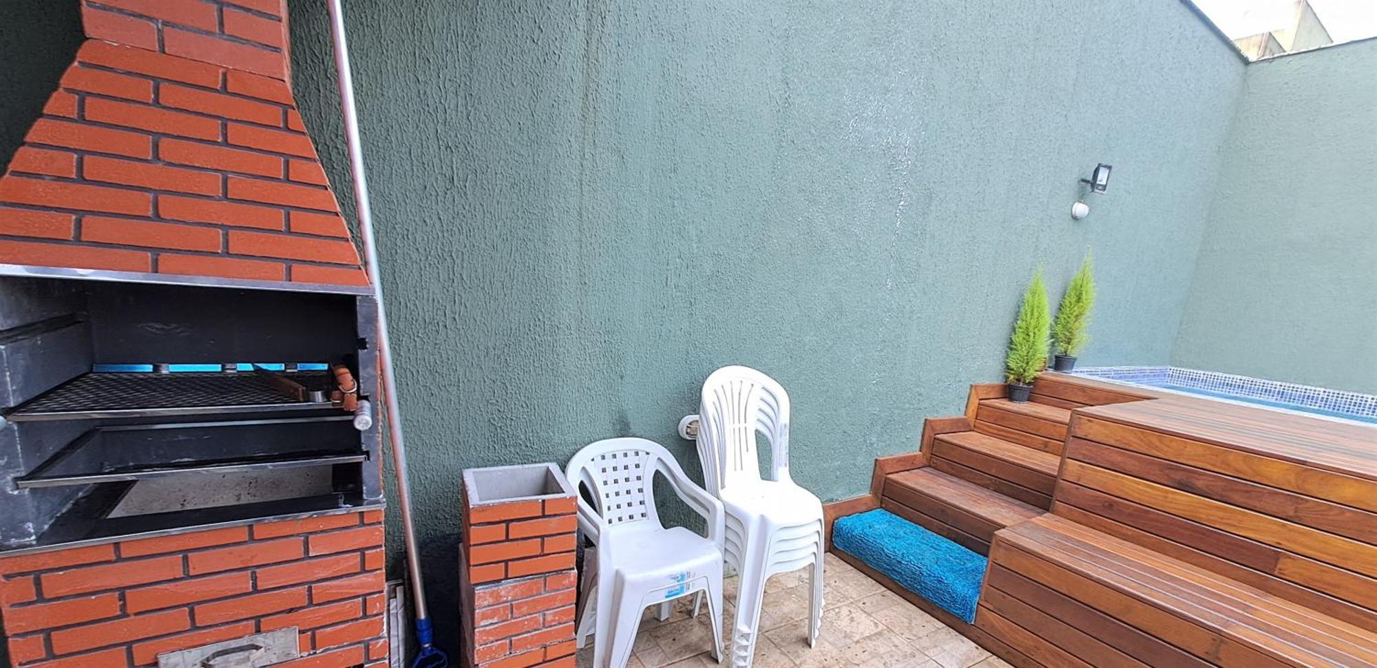 Cobertura Com Piscina - Praia Da Enseada Guarujá Exteriör bild